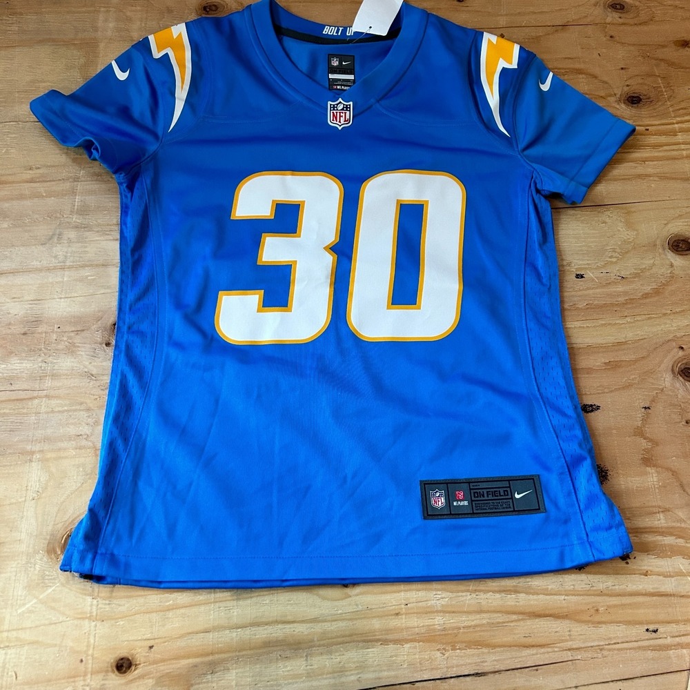Nike NFL jersey Chargers #30 Austin Ekeler Mens Small Powder Blue NEW